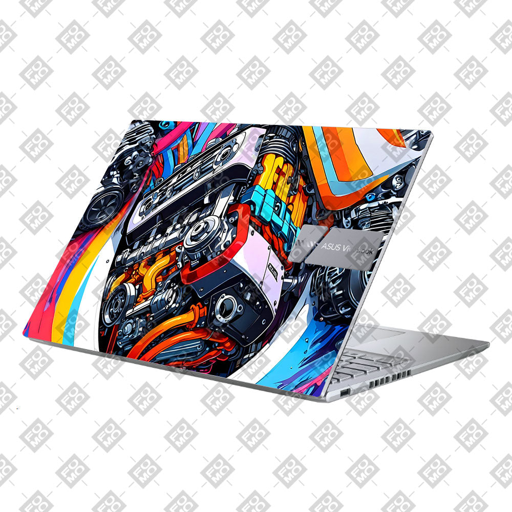 Power in Motion Asus Vivobook 16 X1605V Laptop Skin