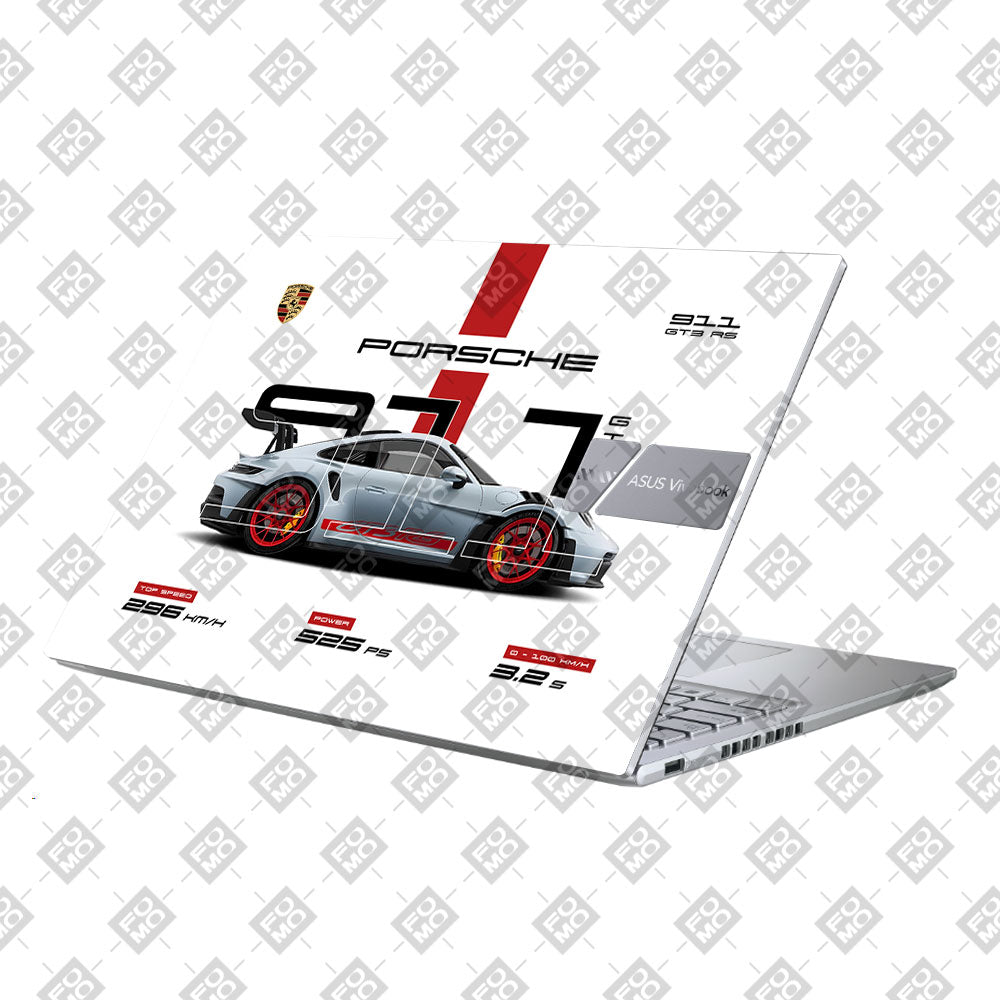 Porsche 911 GT3 RS Asus Vivobook 16 X1605V Laptop Skin