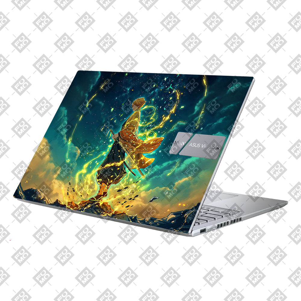 Zenitsu Thunder God Asus Vivobook 16 X1605V Laptop Skin