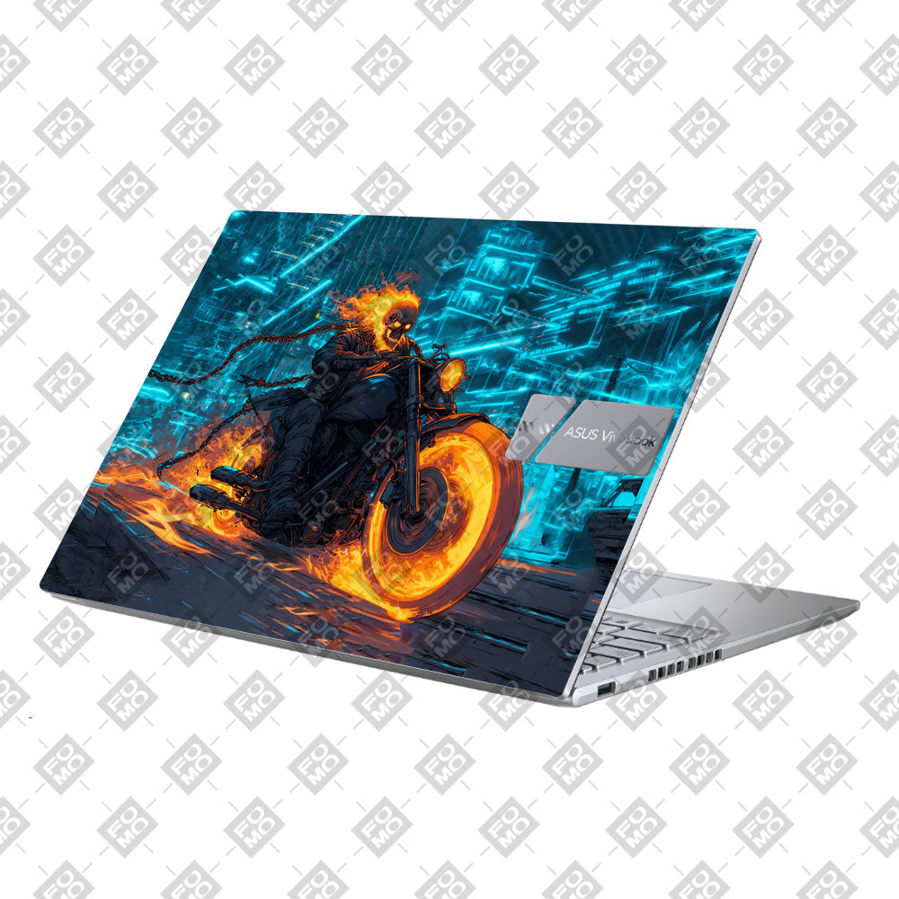 Hellfire Rider Asus Vivobook 16 X1605V Laptop Skin