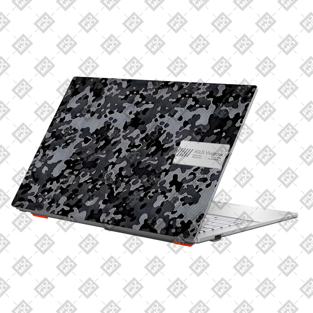 Stealth Grey Camo Asus Vivobook Go 15 E1504G Laptop Skin