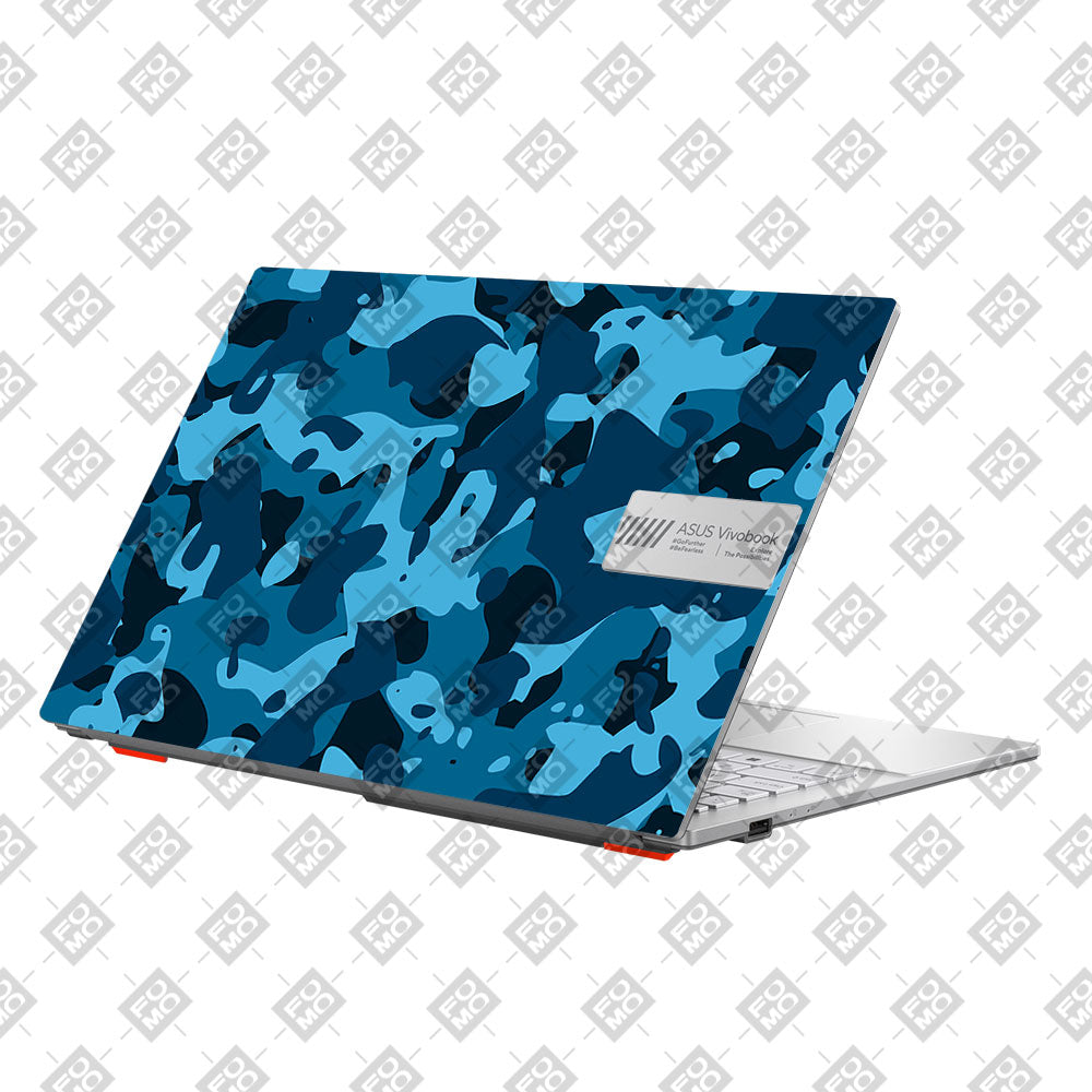 Deep Ocean Camo Asus Vivobook Go 15 E1504G Laptop Skin