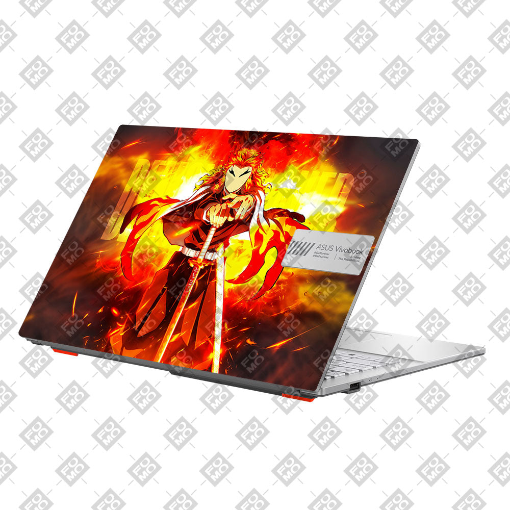 Anime Flame Swordsman Asus Vivobook Go 15 E1504G Laptop Skin