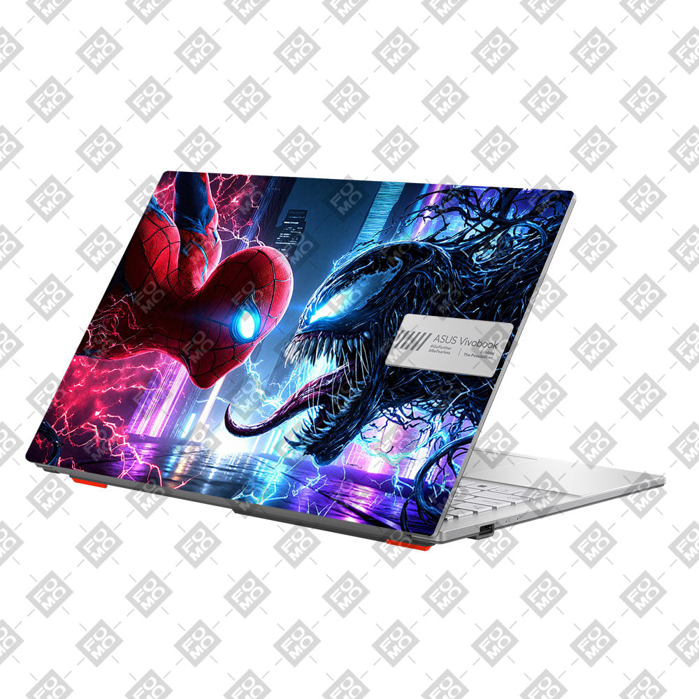 Spiderman vs Venom Showdown Asus Vivobook Go 15 E1504G Laptop Skin