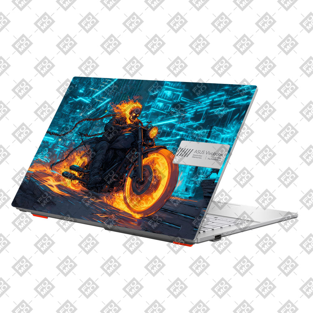 Hellfire Rider Asus Vivobook Go 15 E1504G Laptop Skin