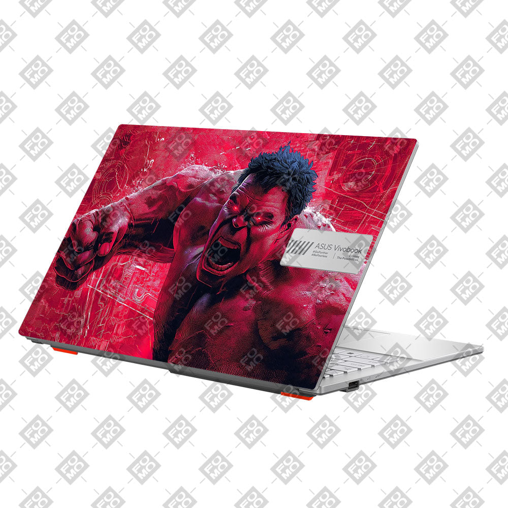 Gamma Rage Red Hulk Asus Vivobook Go 15 E1504G Laptop Skin