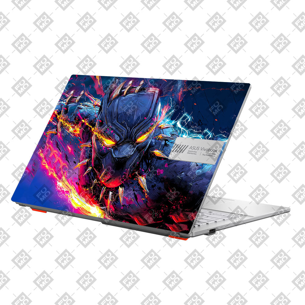 Vibranium Fury Wakandan Charge Asus Vivobook Go 15 E1504G Laptop Skin