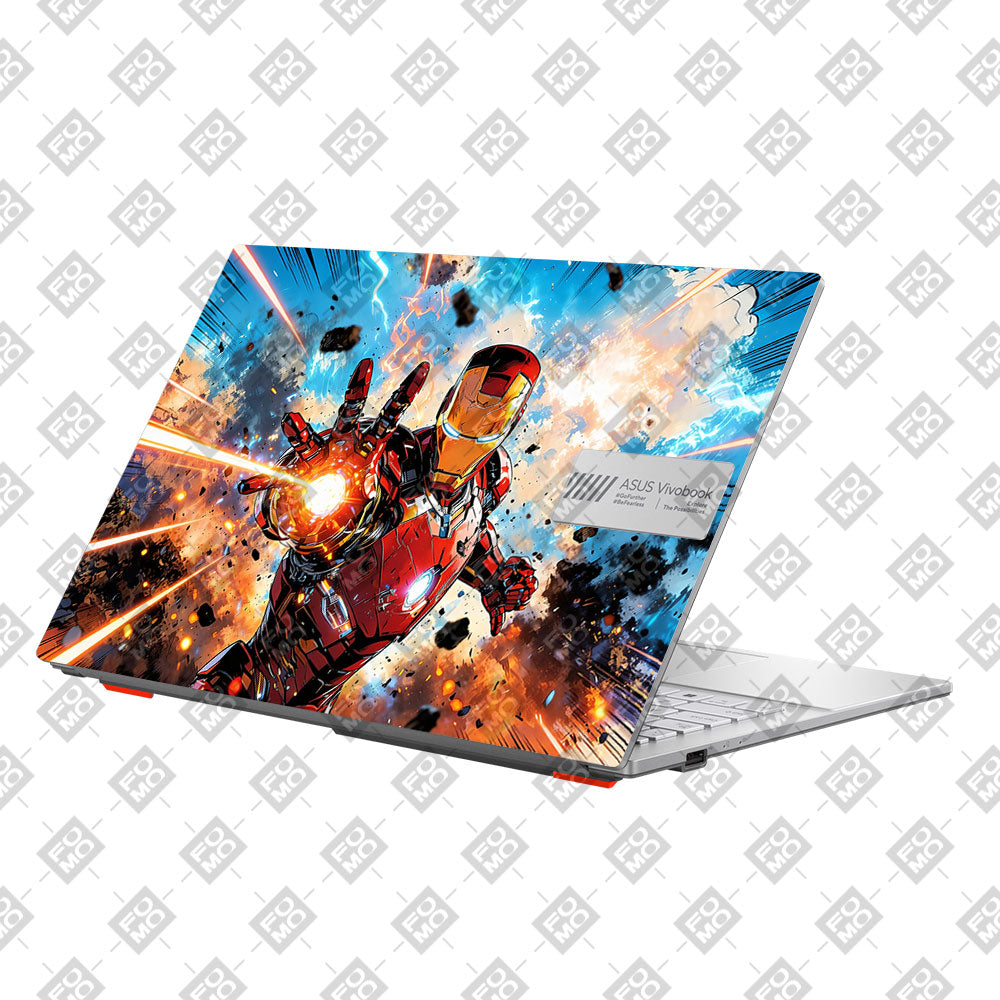 Iron Impact The Arc Reactor Asus Vivobook Go 15 E1504G Laptop Skin