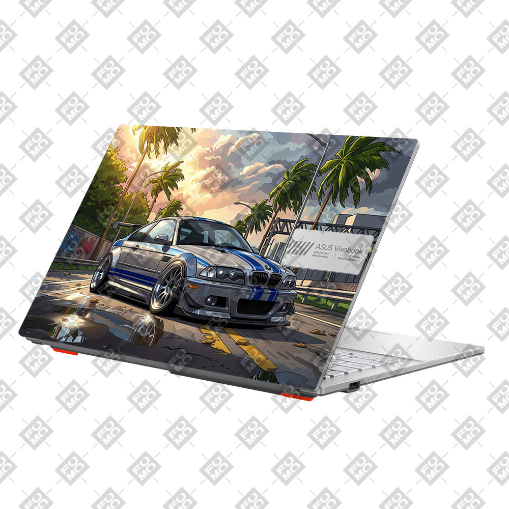 Street Icon BMW E46 Drift Legend Asus Vivobook Go 15 E1504G Laptop Skin