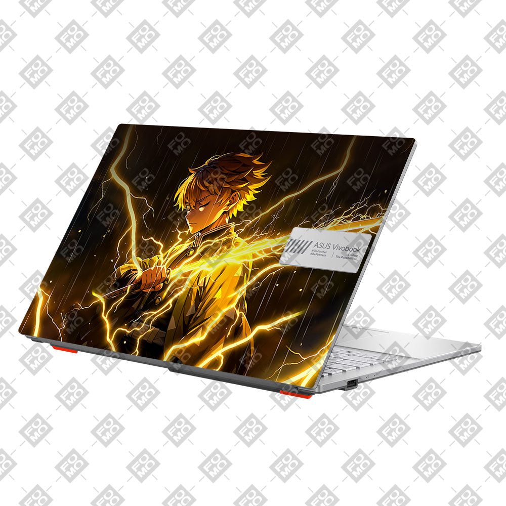 Thunder Soul Lightning Zenitsu Asus Vivobook Go 15 E1504G Laptop Skin