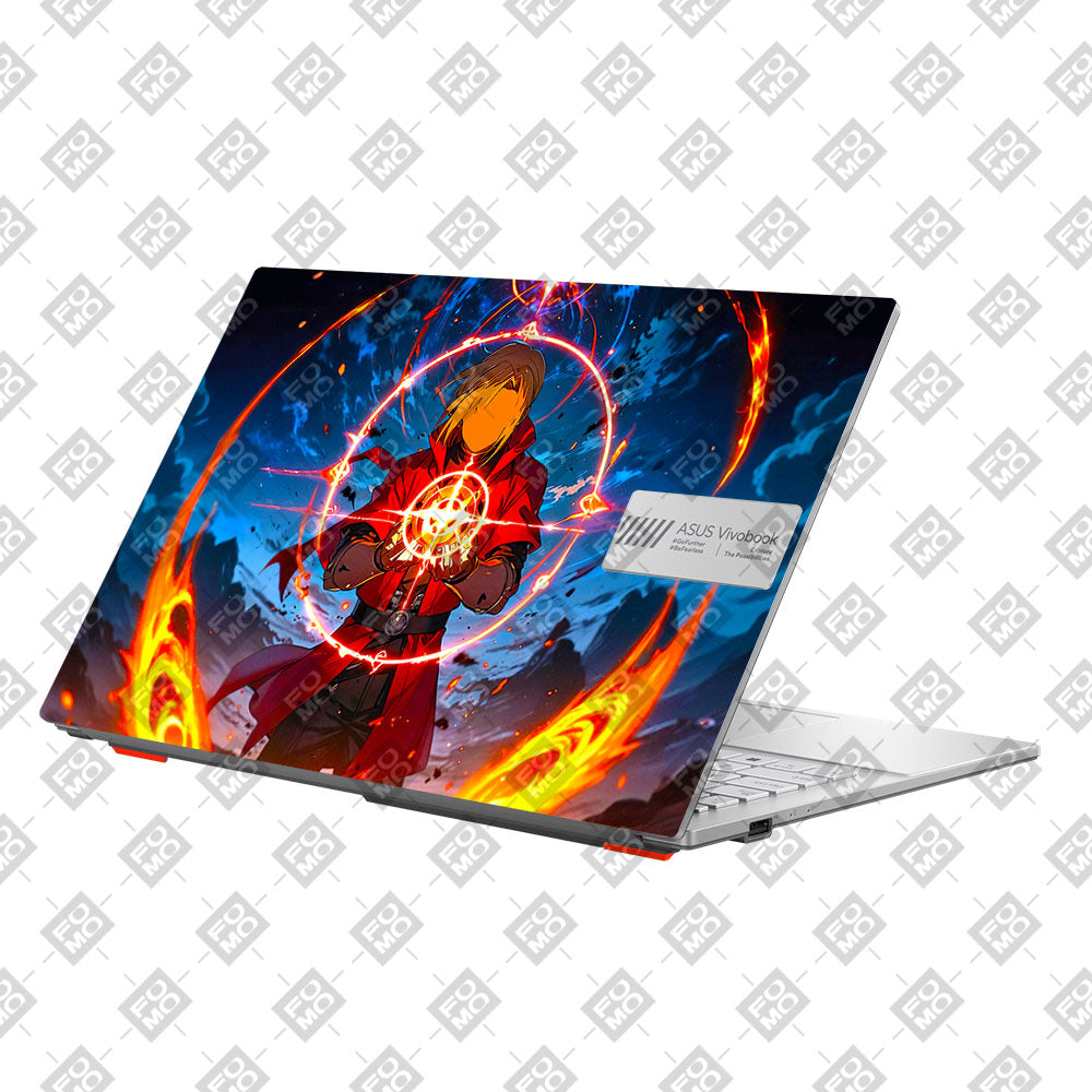 Anime Alchemist Warrior Asus Vivobook Go 15 E1504G Laptop Skin
