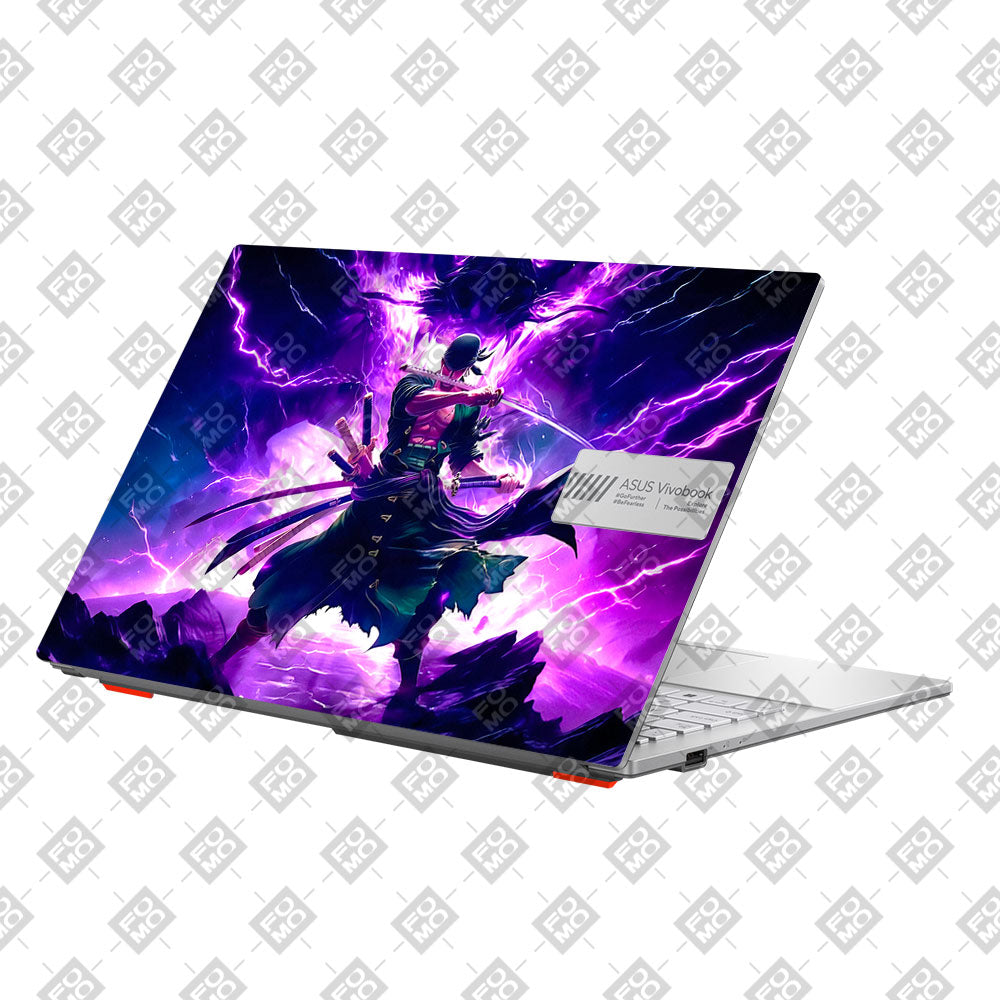 Dark Anime Swordsman Asus Vivobook Go 15 E1504G Laptop Skin