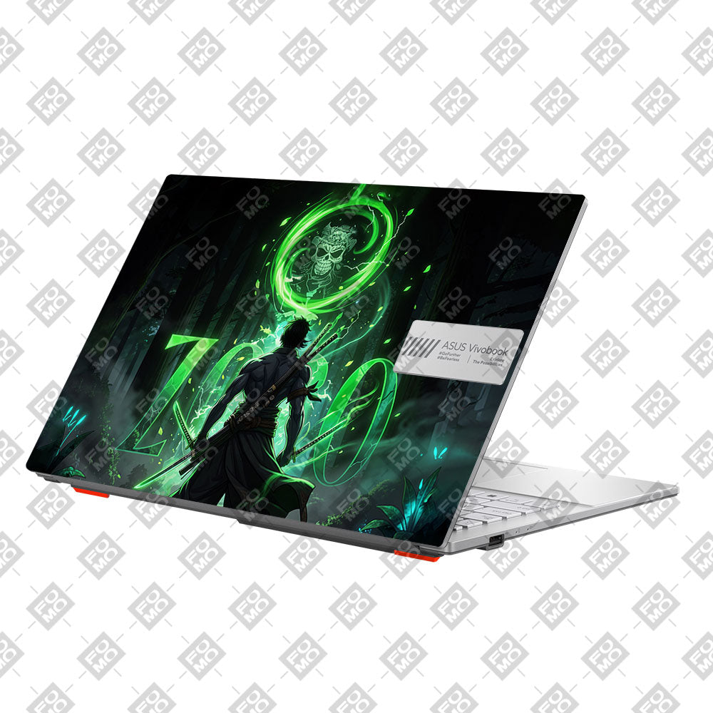 Zoro Green Aura Asus Vivobook Go 15 E1504G Laptop Skin