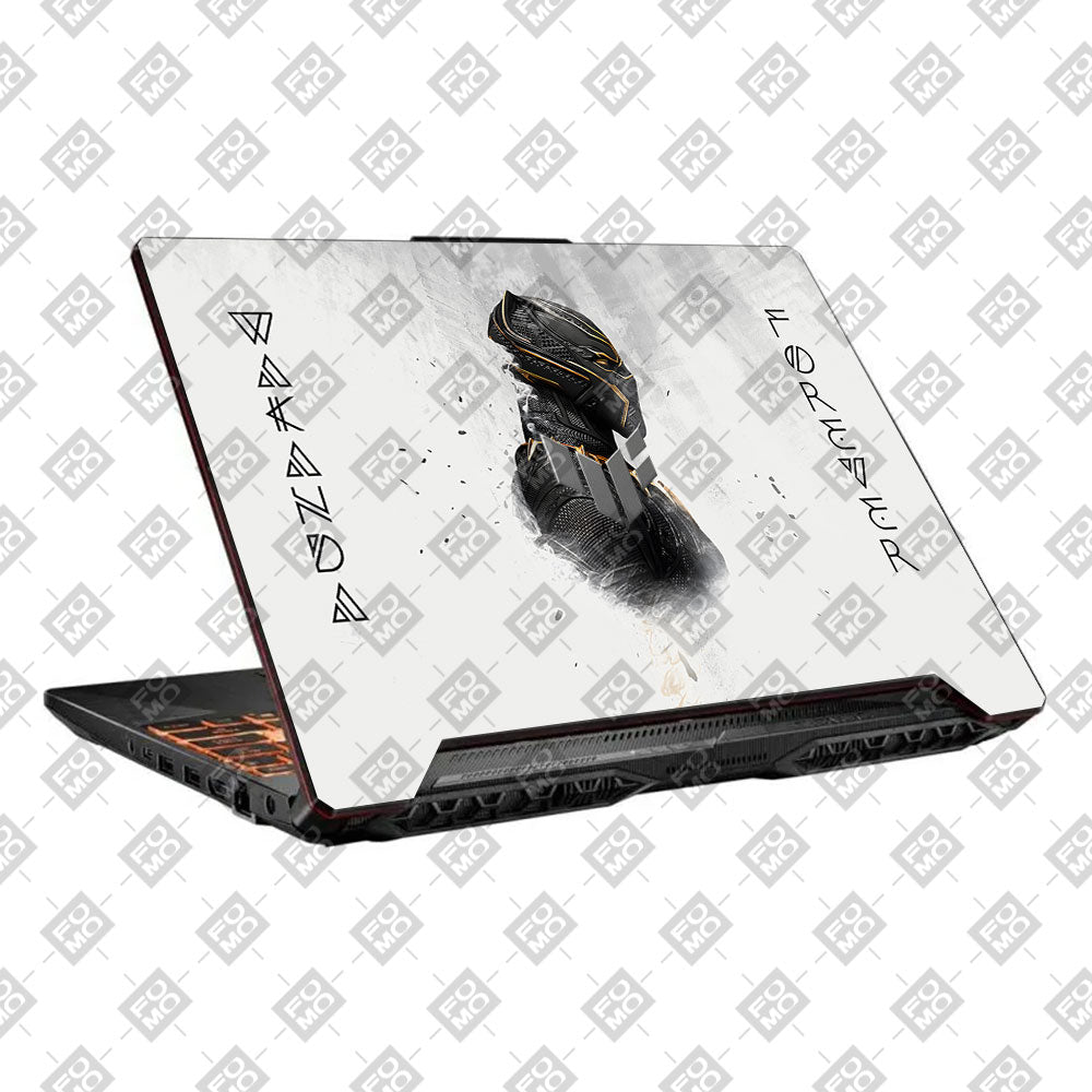 Wakanda Forever Black Panther Asus TUF F15 FX506 and A15 FA506 Laptop Skin