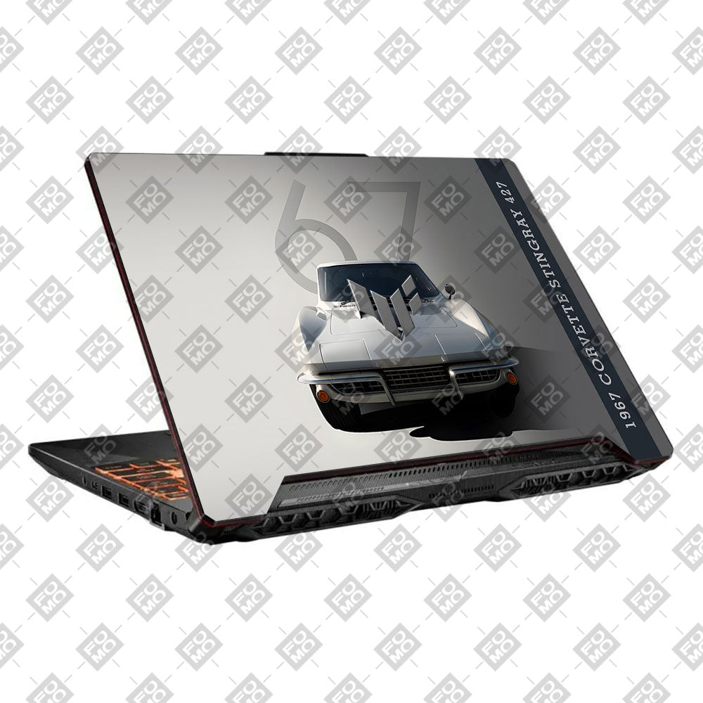 Retro Muscle Car Asus TUF F15 FX506 and A15 FA506 Laptop Skin