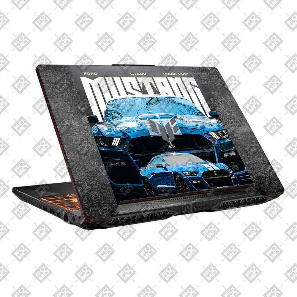 Racing Stripe Muscle Asus TUF F15 FX506 and A15 FA506 Laptop Skin