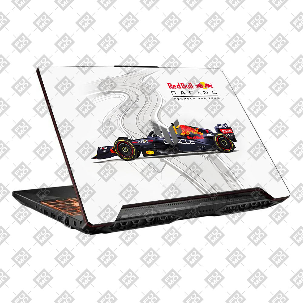 Red Bull Racing in Action Asus TUF F15 FX506 & A15 FA506 Laptop Skin