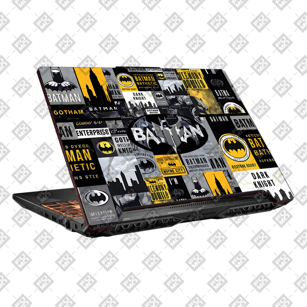Dark Hero Collage Asus TUF F15 FX506 & A15 FA506 Laptop Skin