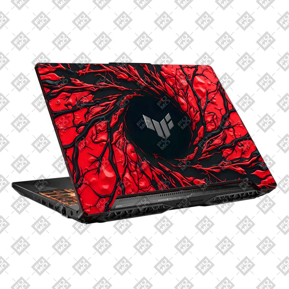 Spiderman Web Red Asus TUF F15 FX506 & A15 FA506 Laptop Skin