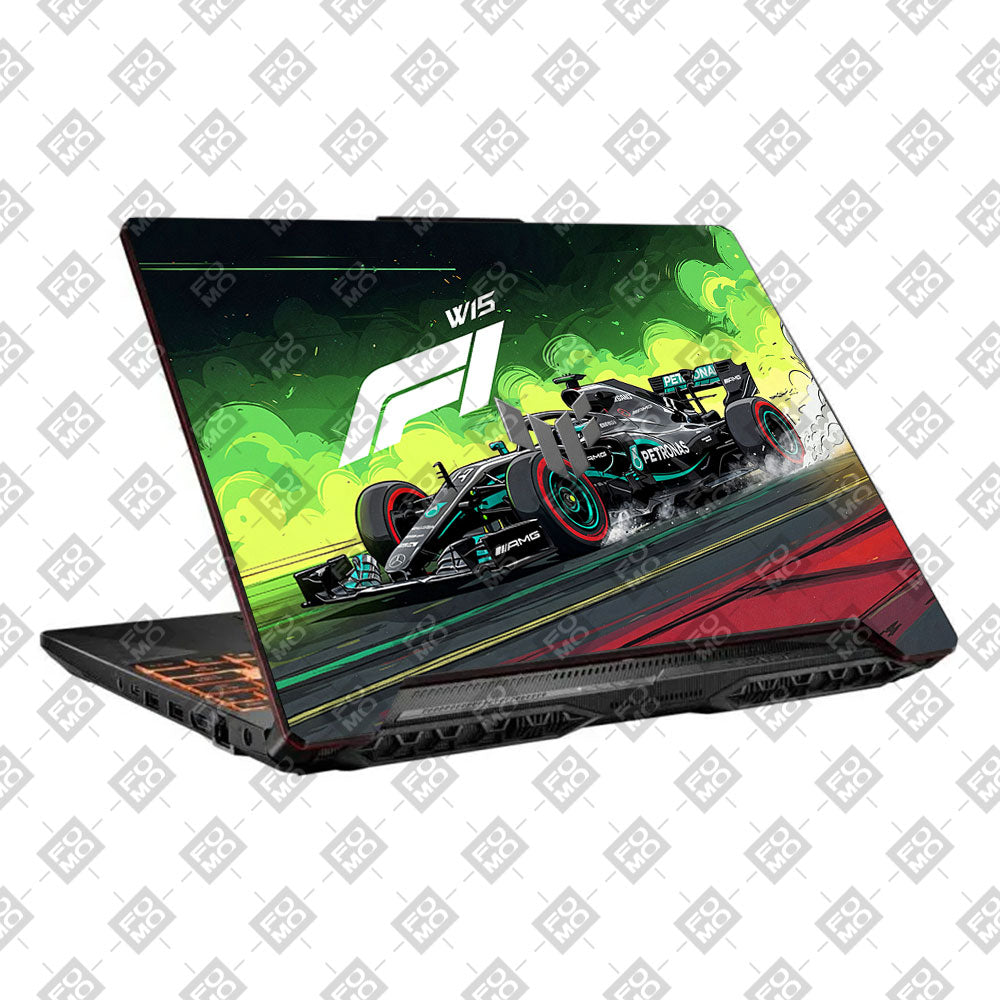 W15 F1 Red Bull x AMG Velocity Asus TUF F15 FX506 & A15 FA506 Laptop Skin