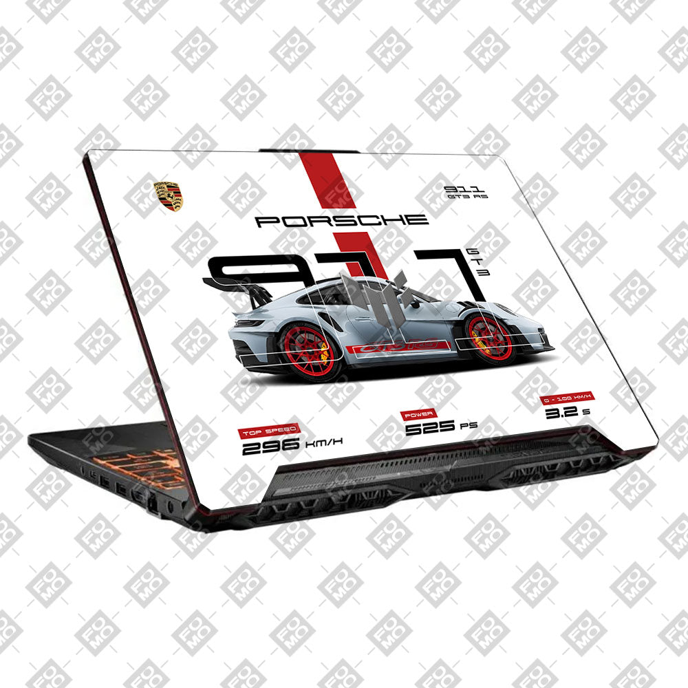 Porsche 911 GT3 RS Asus TUF F15 FX506 & A15 FA506 Laptop Skin