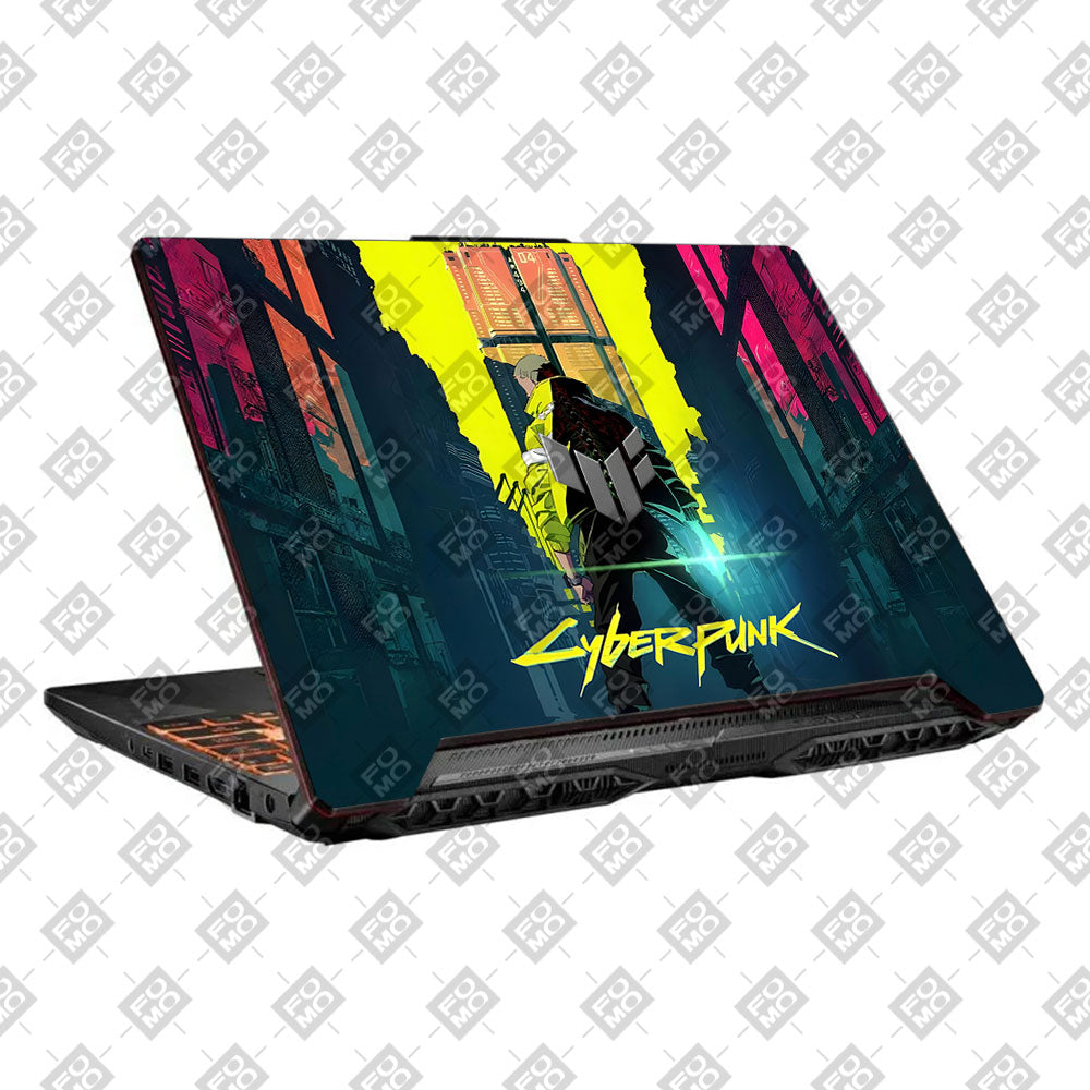 Cyberpunk Uprising Asus TUF F15 FX506 & A15 FA506 Laptop Skin