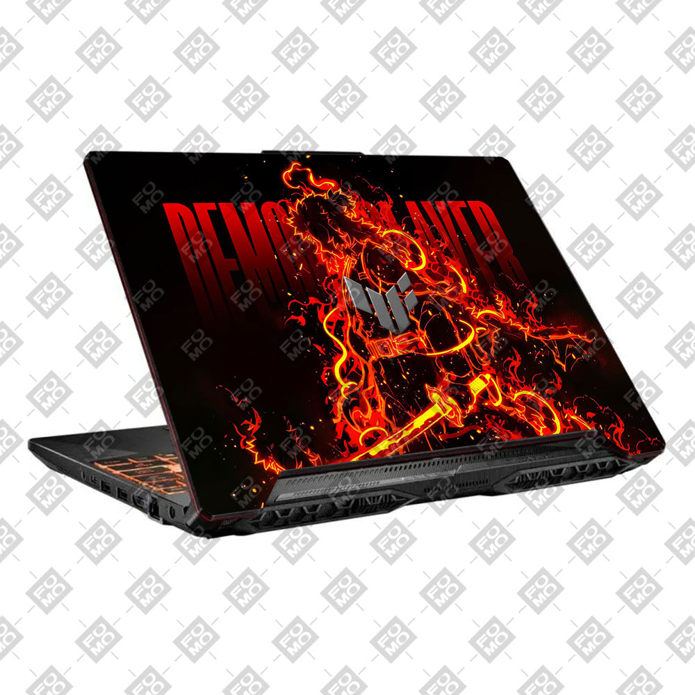 Rengoku Blazing Inferno Asus TUF F15 FX506 & A15 FA506 Laptop Skin
