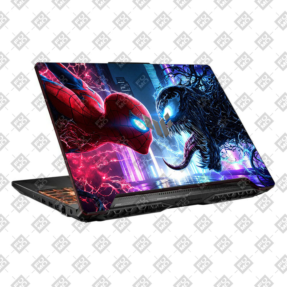 Web Hero Showdown Asus TUF F15 FX506 & A15 FA506 Laptop Skin