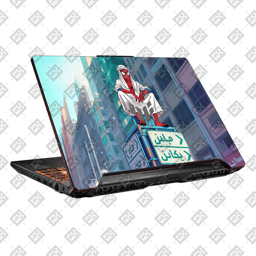 Arabian Spider Man Asus TUF F15 FX506 & A15 FA506 Laptop Skin