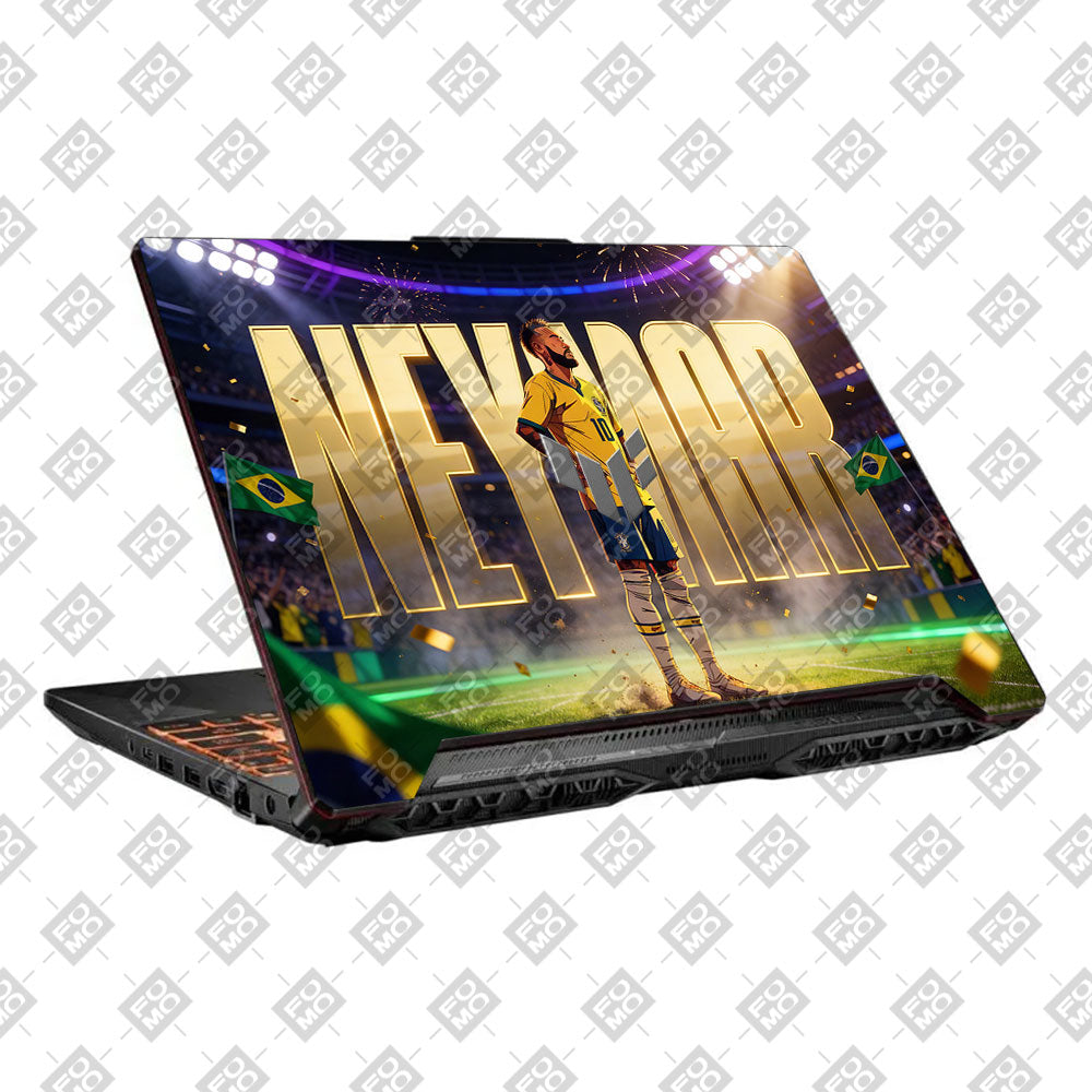 Golden Flair Aura Asus TUF F15 FX506 and A15 FA506 Laptop Skin