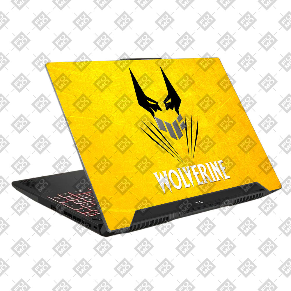 Yellow Claw Antihero Asus TUF F15 FX507 and A15 FA507 Laptop Skin