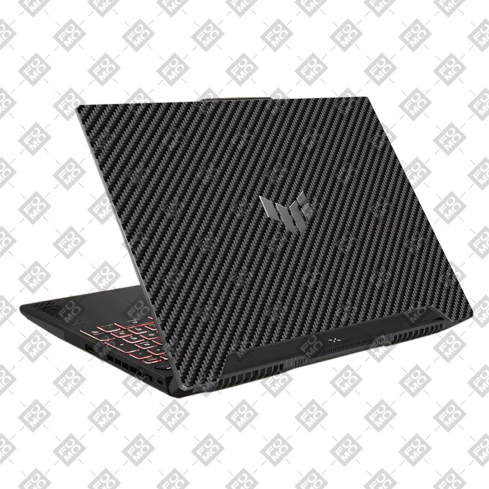 Textured Carbon Fibre Asus TUF F15 FX507 and A15 FA507 Laptop Skin