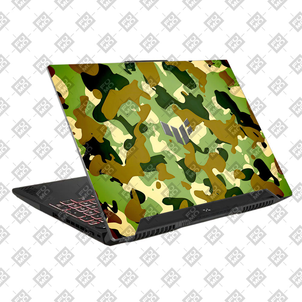 Desert Brown Camo Asus TUF F15 FX507 and A15 FA507 Laptop Skin
