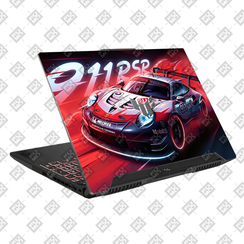 Porsche 911 RSR Asus TUF F15 FX507 & A15 FA507 Laptop Skin