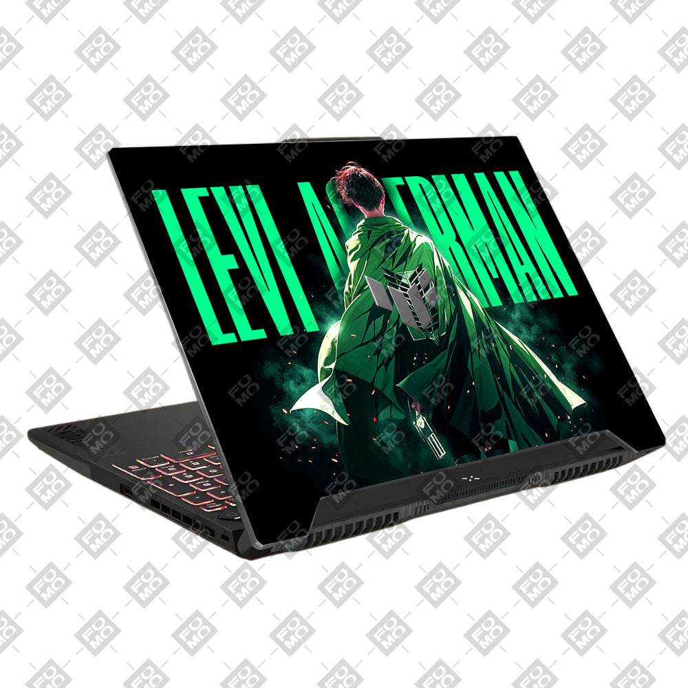 Levi Ackerman Stance Asus TUF F15 FX507 & A15 FA507 Laptop Skin