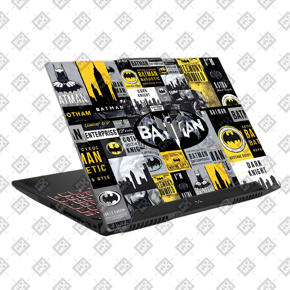 Dark Hero Collage Asus TUF F15 FX507 & A15 FA507 Laptop Skin