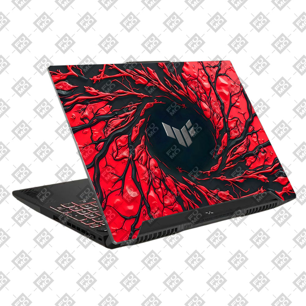 Spiderman Web Red Asus TUF F15 FX507 & A15 FA507 Laptop Skin