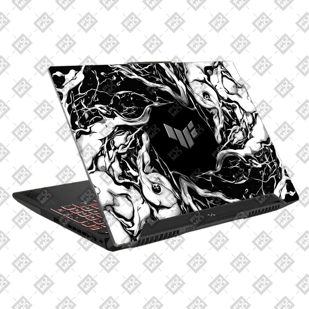 Spiderman Web Black Asus TUF F15 FX507 & A15 FA507 Laptop Skin