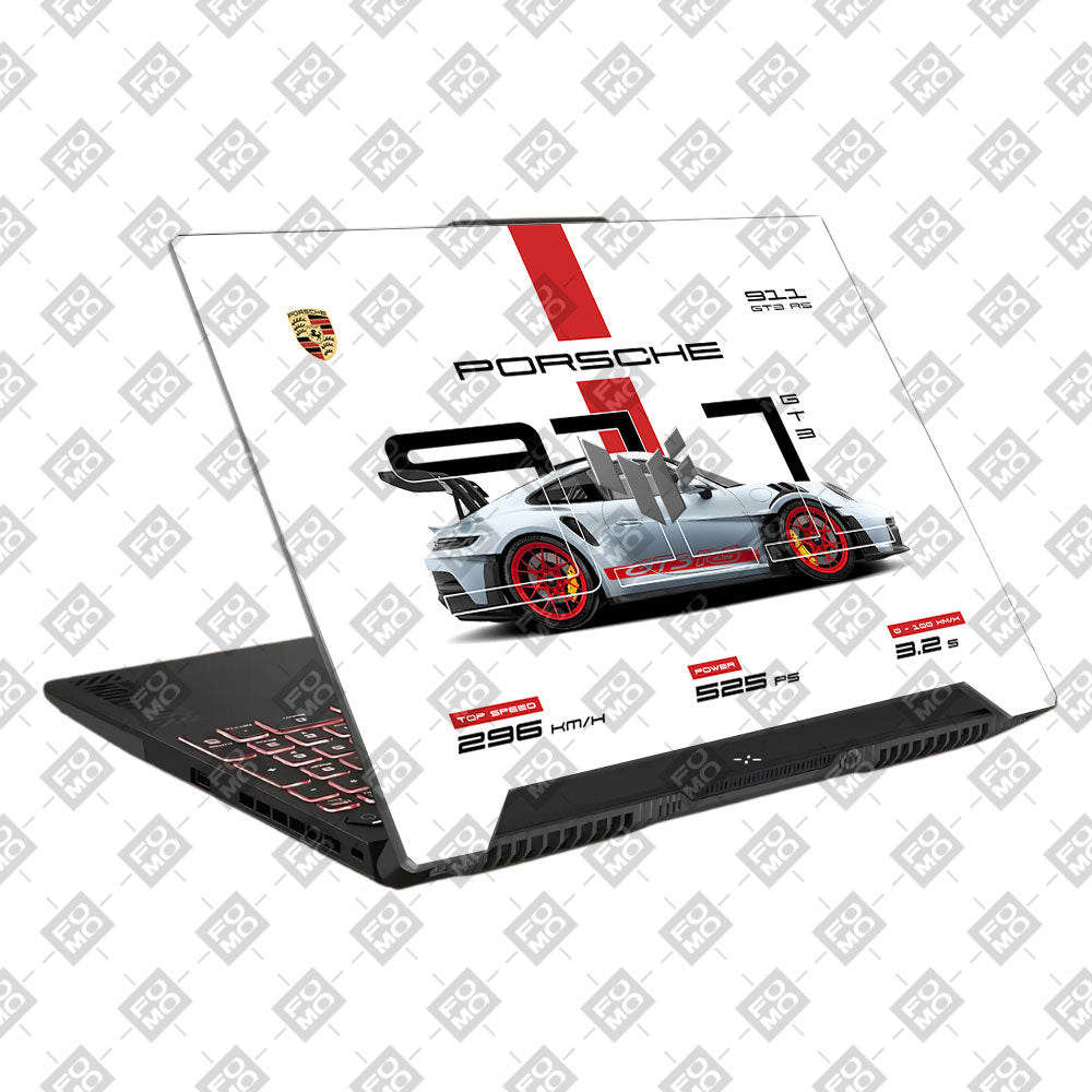 Porsche 911 GT3 RS Asus TUF F15 FX507 & A15 FA507 Laptop Skin