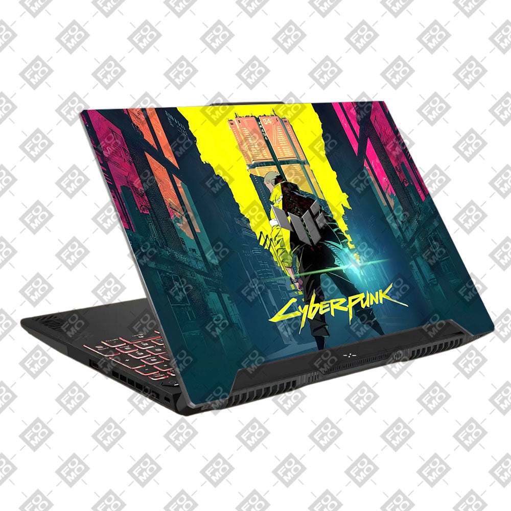 Cyberpunk Uprising Asus TUF F15 FX507 & A15 FA507 Laptop Skin