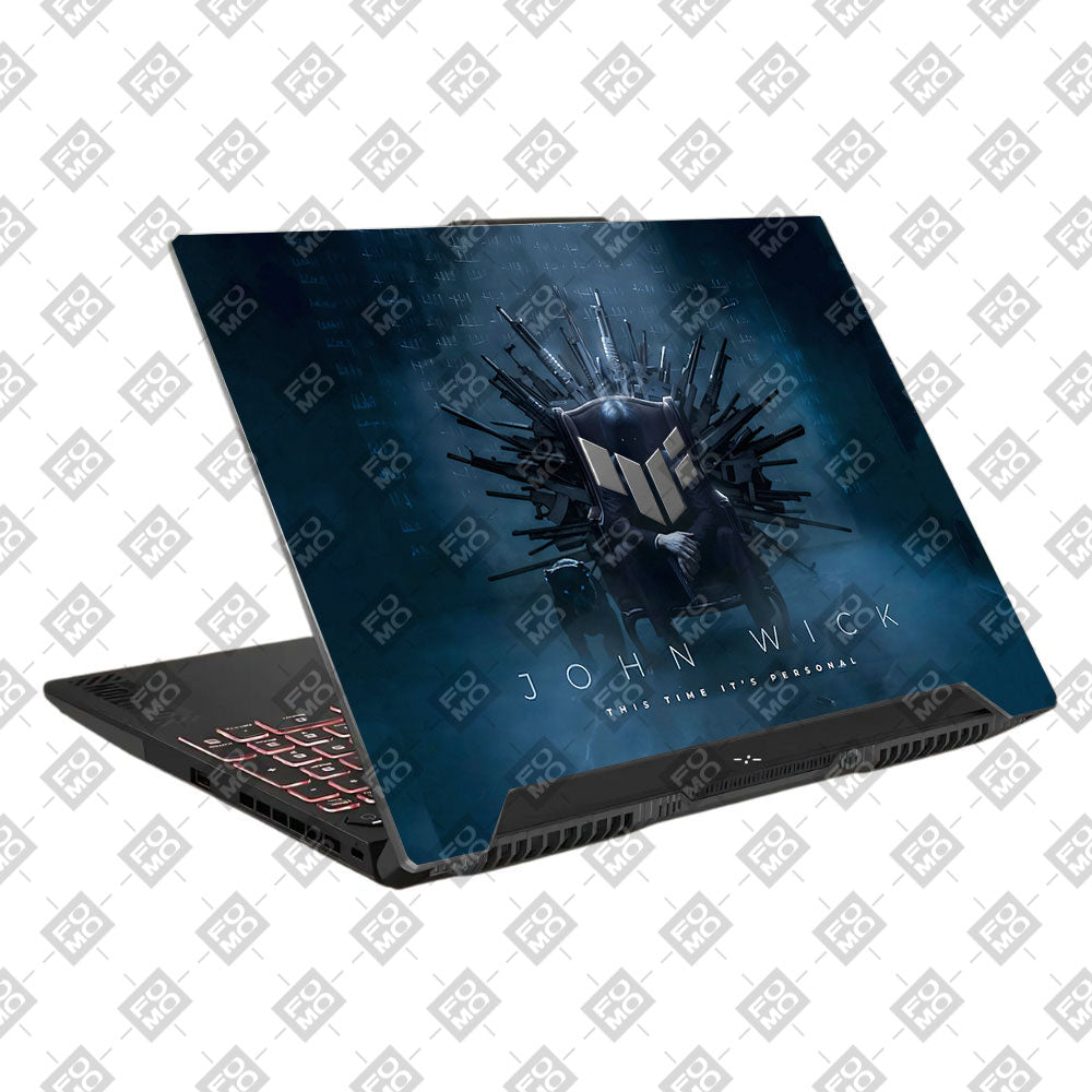 Suited Assassin Noir Asus TUF F15 FX507 & A15 FA507 Laptop Skin