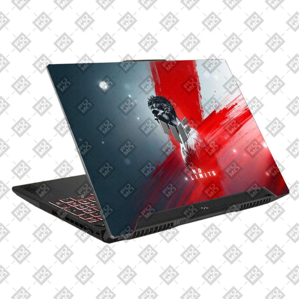 No Limits Ronaldo Spirit Asus TUF F15 FX507 & A15 FA507 Laptop Skin
