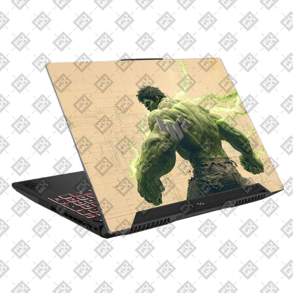 Jade Giant Unleashed Asus TUF F15 FX507 & A15 FA507 Laptop Skin