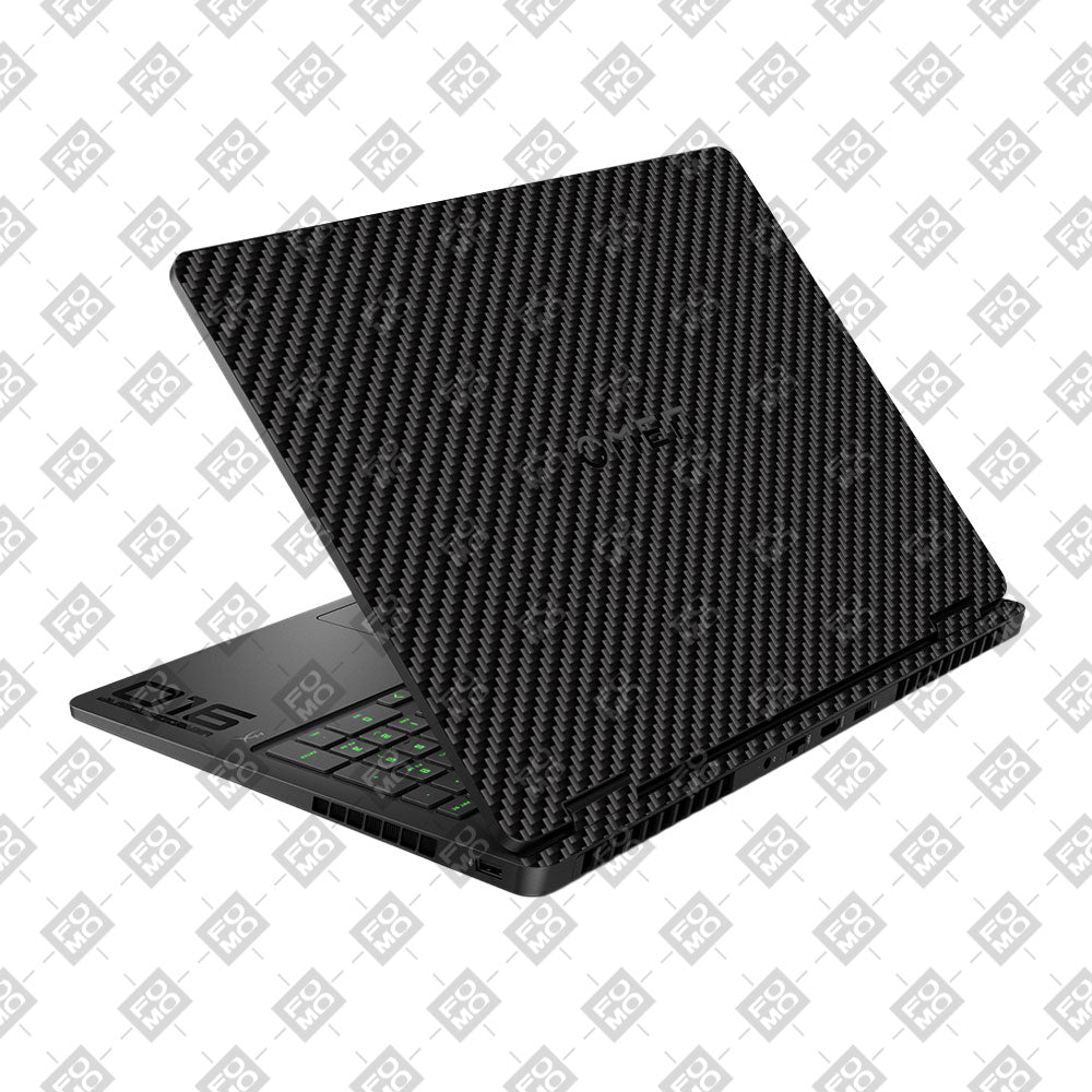 Textured Carbon Fibre HP Omen Gaming 16 2025, 2026 Laptop Skin