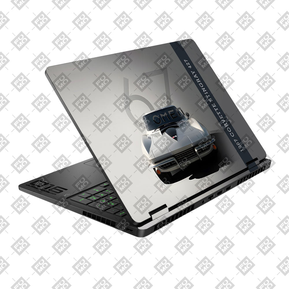 Retro Muscle Car HP Omen Gaming 16 2025, 2026 Laptop Skin