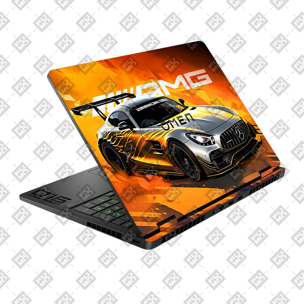 Mercedes AMG GT HP Omen Gaming 16 2025, 2026 Laptop Skin