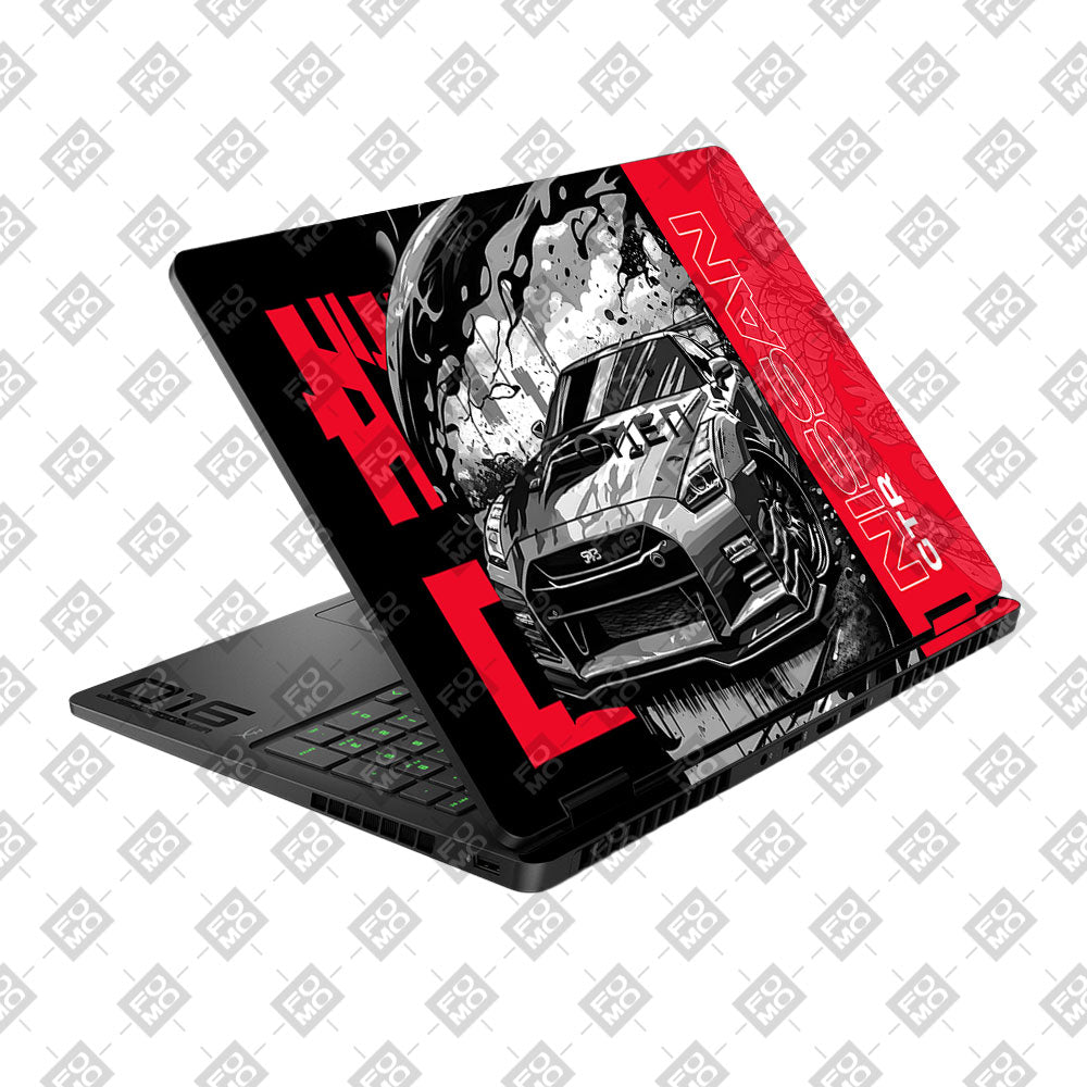 Nissan GTR Thrill HP Omen Gaming 16 2025, 2026 Laptop Skin