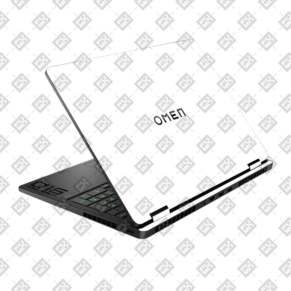 Textured White HP Omen Gaming 16 2025, 2026 Laptop Skin