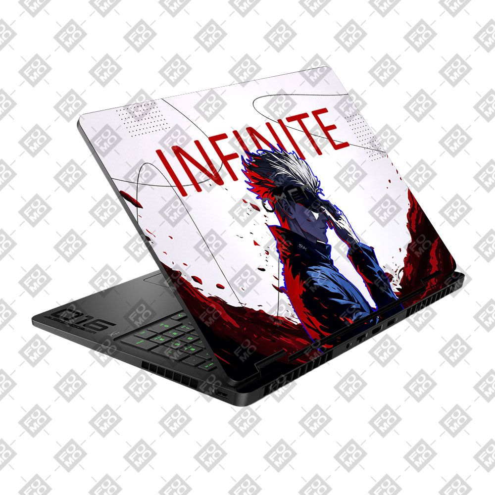 JJK Satoru Gojo HP Omen Gaming 16 2025, 2026 Laptop Skin