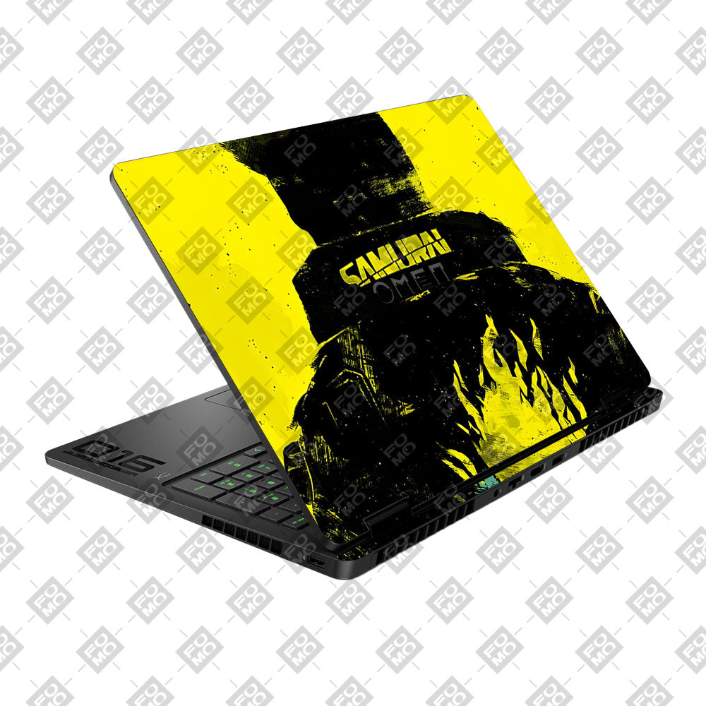 Backlit SAMURAI Jacket HP Omen Gaming 16 2025, 2026 Laptop Skin